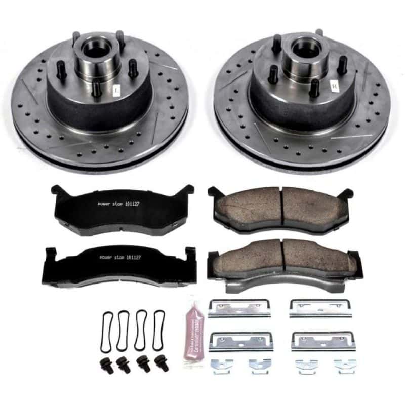PowerStop — Power Stop 80-81 Chrysler Town & Country Front Z23 Evolution Sport Brake Kit - view 1