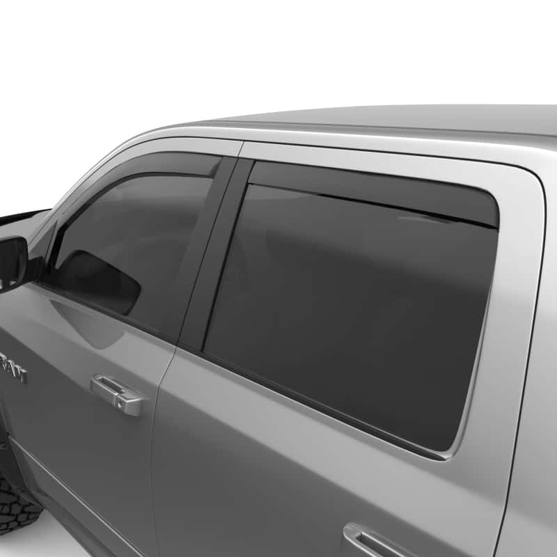 EGR — EGR 09-13 Dodge Ram 1500/2500/3500 Crew Cab In-Channel Window Visors - Set of 4 - Matte (572755)
IN-CHANNEL MATTE 4p
572755-IC4-M - view 4