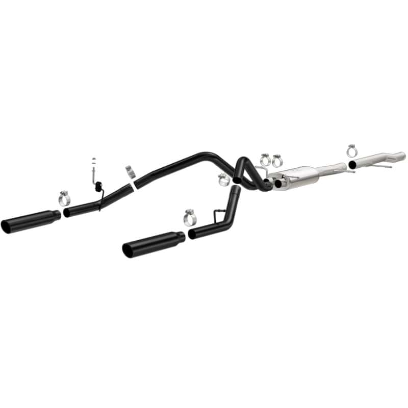 Magnaflow — MagnaFlow SYS Cat-Back 3.5in Black Dual Split Rear Tips 10-13 Chevy Silverado / GMC Sierra 5.3L
Cat-Back - view 32