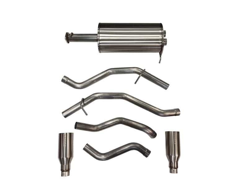 CORSA Performance — Corsa 19-24 Ram 1500 5.7L Crew Cab w/ 57in or 76in Bed Cat-Back Dual Rr Exit 5in Satin Polished Tips
Exhaust - view 1