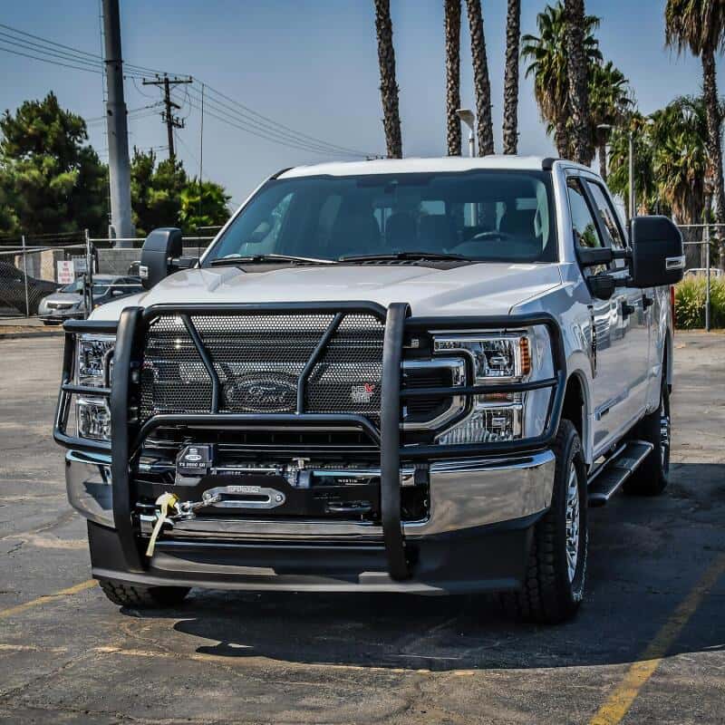 Westin — Westin 2017-2018 Ford F-250/350 MAX Winch Tray - Black
Winch Mount Plate - view 4