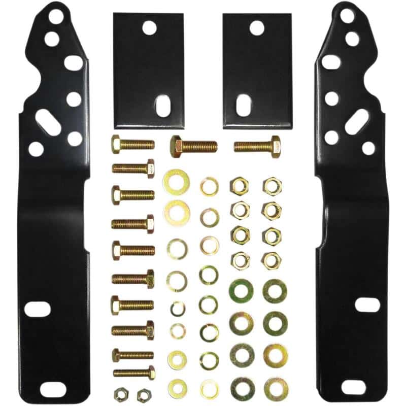 Westin — Westin/Fey 72-93 Fleet Side / 97-98 F-250/350HD (Exc. 250LD) Universal Bumper Mount Kit - Black
Bumper Mounting Kit - view 2