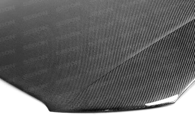 Seibon — Seibon 13-15 Audi A4 OEM Carbon Fiber Hood (Hood Pins Required) - view 2