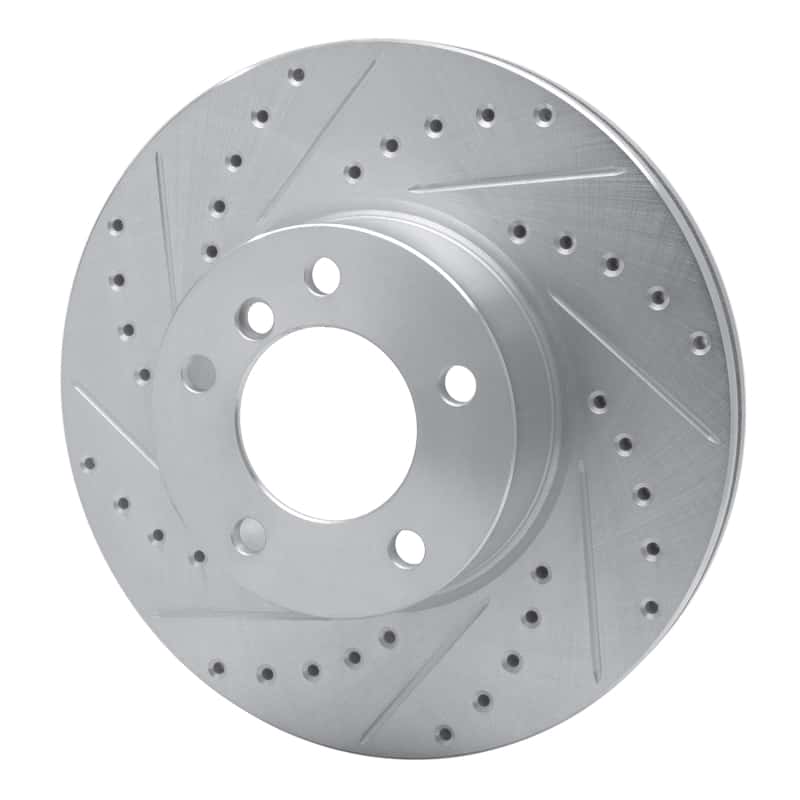 R1 Concepts — R1 07-21 BMW 228I xDrive Front Left Drilled & Slotted Silver Brake Rotor
R1 Brake Rotor Drill - view 2