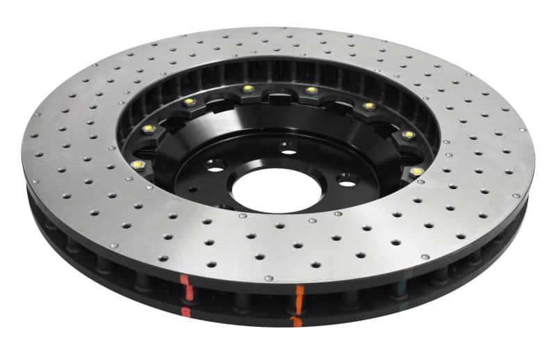 DBA — DBA 15-20 Ford Mustang GT Perf Package (380mm Front Rotor) Front 5000 Series Drilled Rotor w/Blk Hat
Brake Rotor
Brake Disc - view 8