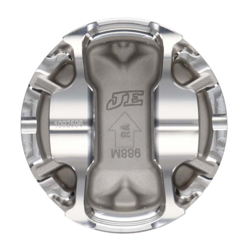 JE Pistons — JE Pistons 91-98 Mitsubishi 3000 GT 6G72 91.1mm Bore / -15.5 Dish Pistons - Set of 6 - view 7