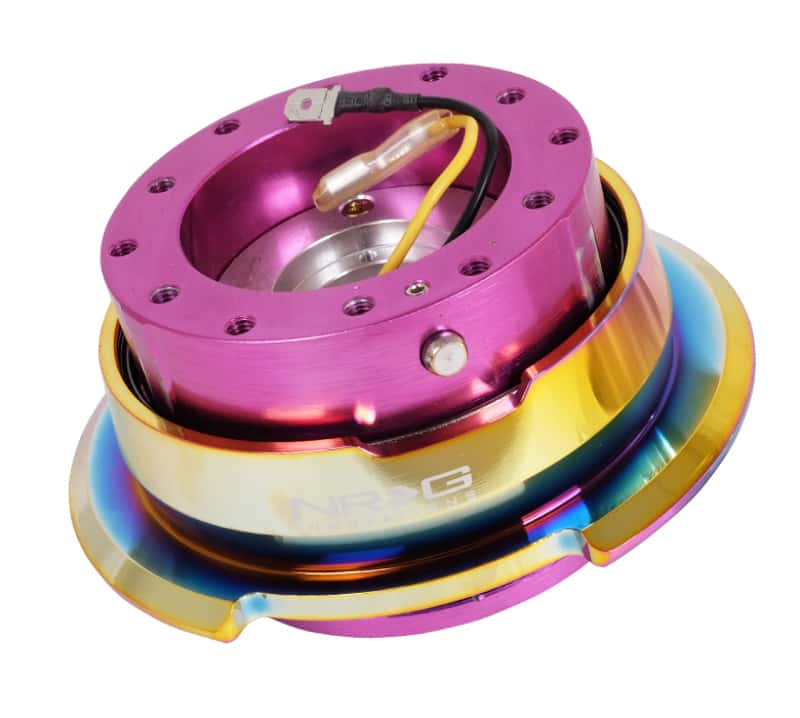 NRG — NRG Quick Release Gen 2.8 - Purple Body / Neochrome Ring - view 2