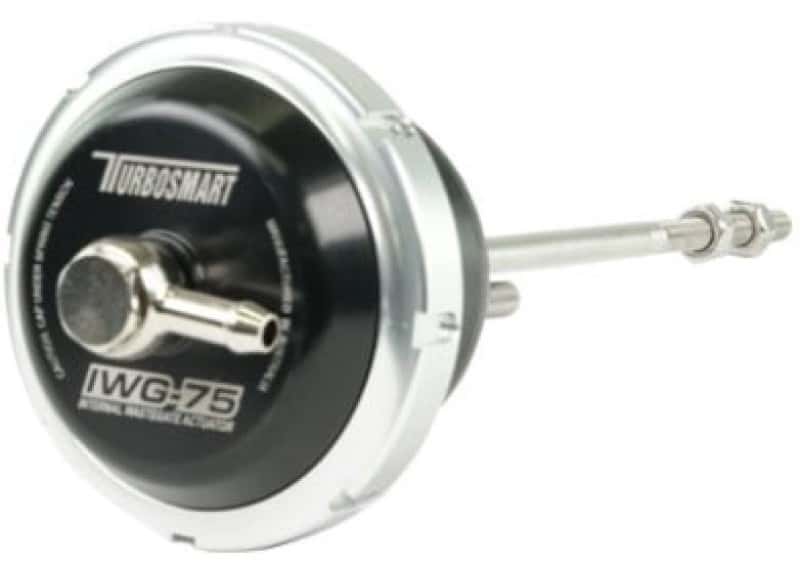 Turbosmart — Turbosmart IWG75 Universal M6 140mm Rod 10 PSI Black Internal Wastegate Actuator
Wastegate - view 2