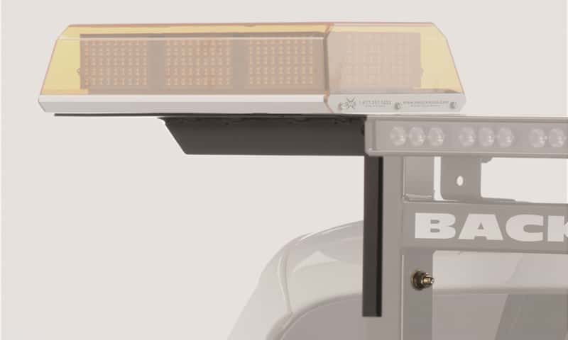 BackRack — BackRack Light Bracket 16in x 7in Base Drivers or Passenger Side
Light Bracket - view 1