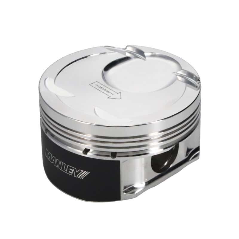 Manley Performance — Manley Ford 3.5L Ecoboost 3.642in Bore 1.239in Comp Height -8.5cc Dish Extreme Duty Piston Set
Piston Set - view 6