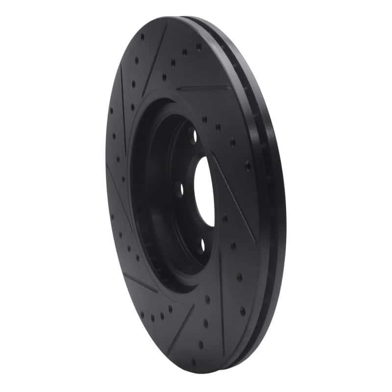 R1 Concepts — R1 15-25 BMW 228I xDrive Gran Coupe Front Right Drilled & Slotted Black Brake Rotor
R1 Brake Rotor Drill - view 4