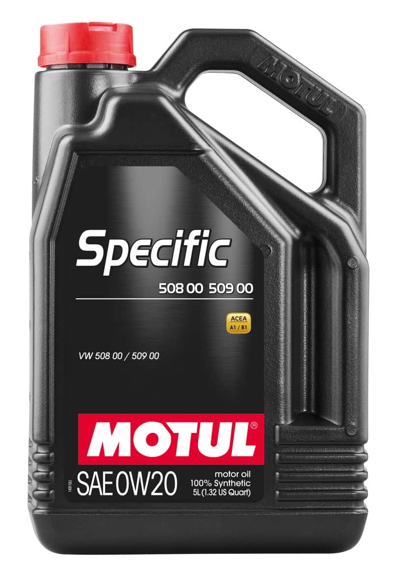 Motul — Motul 5L Specific 508 0W20 Oil - Acea A1/B1 / VW 508.00/509.00 / Porsche C20 - view 2