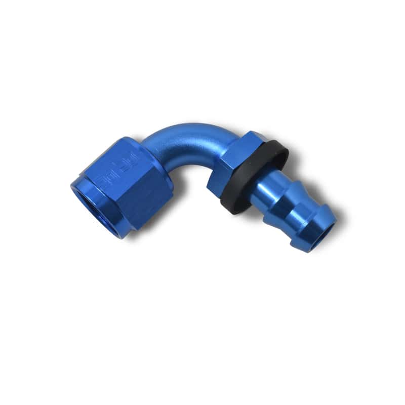 Russell — Russell Performance -6 AN Twist-Lok 90 Degree Hose End (Blue)
Hose Fitting - view 4