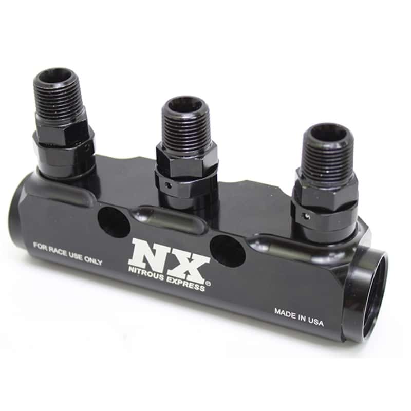 Nitrous Express — Nitrous Express Fuel Log 3 Port w/ Fittings
FuelLog - view 1