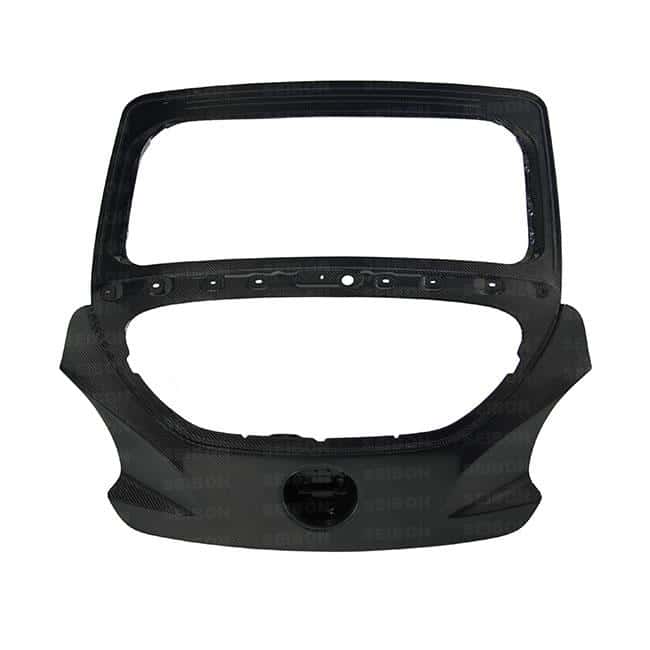 Seibon — Seibon 12-13 Hyundai Veloster 2 Door Hatchback Carbon Fiber Trunk Lid - view 5