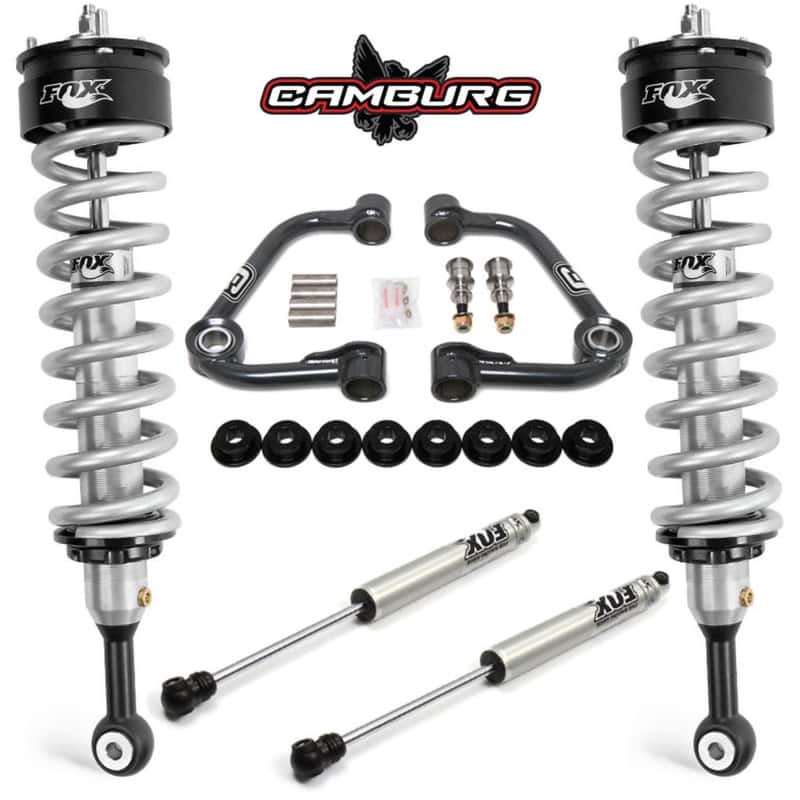 Camburg — Camburg 21-24 Ford F150 (Excl. Raptor) Performance Lift Kit w/ Fox 2.0 Coilovers
Suspension Lift Kit - view 1