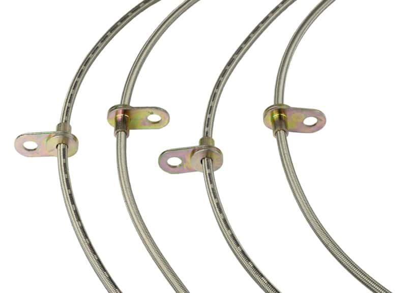 Goodridge — Goodridge 12-15 Chevrolet Camaro (ZL1 Only) Stainless Steel Brake Line Kit
Brake Hose Kit - view 5