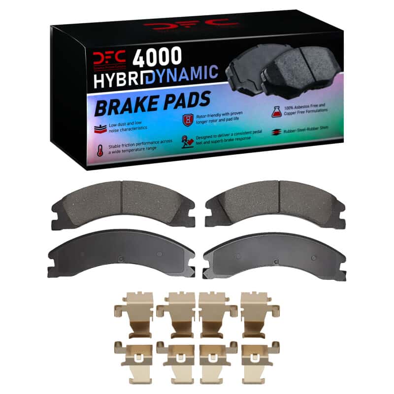 DFC — DFC 08-25 Ford E-450 Super Duty Rear 4000 HybriDynamic Brake Pads and Hardware Kit
DFC Brake Pad Set - view 1