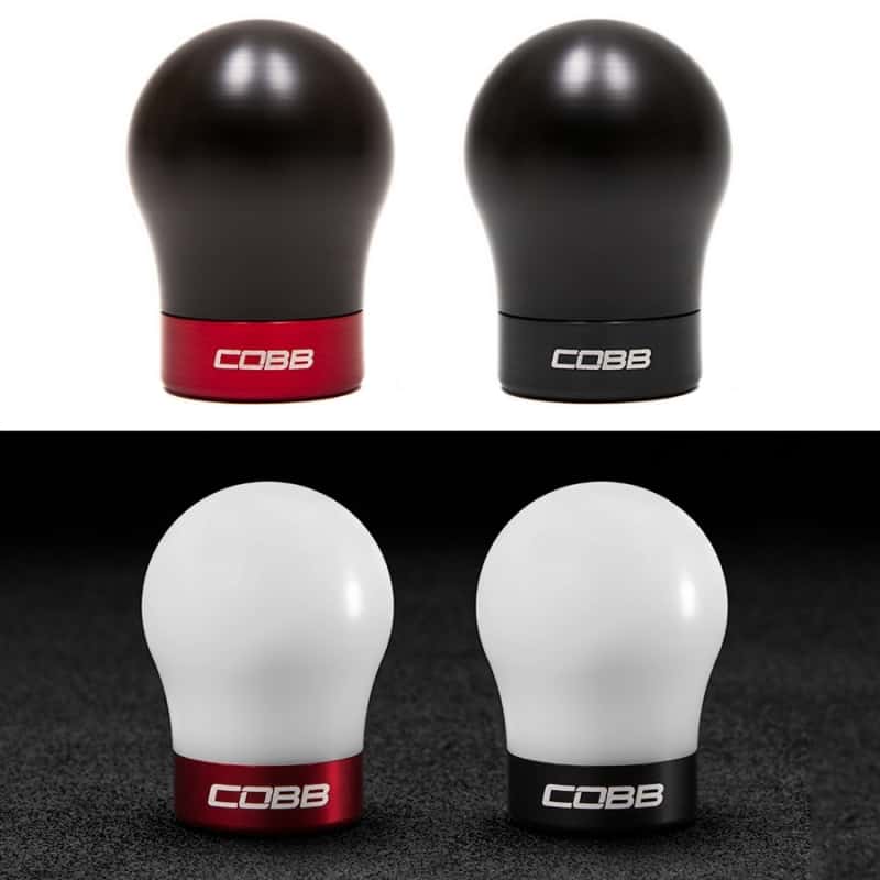 COBB — Cobb Ford 13-14 Focus ST/14-15 Fiesta ST Black Shift Knob - Race Red - view 5