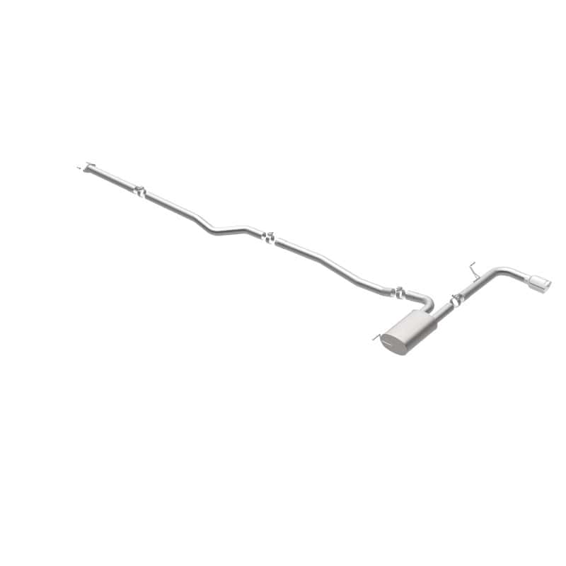 Magnaflow — MagnaFlow Cat Back, SS, 2.5in, Street, Single Straight Pass. Polished 4in Tip, 2015 Ford Fusion 2.5L
Cat-Back - view 19