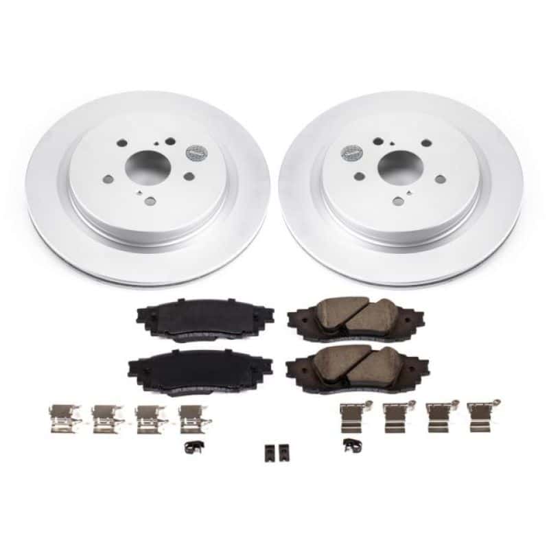 PowerStop — Power Stop 16-18 Lexus RX350 Rear Z17 Evolution Geomet Coated Brake Kit - view 1