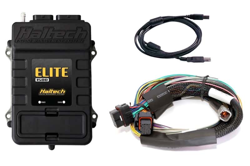 Haltech — Haltech Elite 1500 Basic Universal Wire-In Harness ECU Kit
ECU - view 1