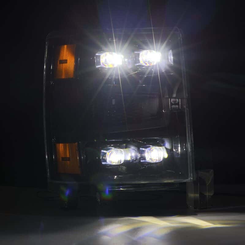 AlphaRex — AlphaRex 04-15 Chevy 1500 NOVA-Series LED Proj Headlights Alpha BL w/Activ Light/Seq Signal & SB DRL
Projector Headlights - view 6
