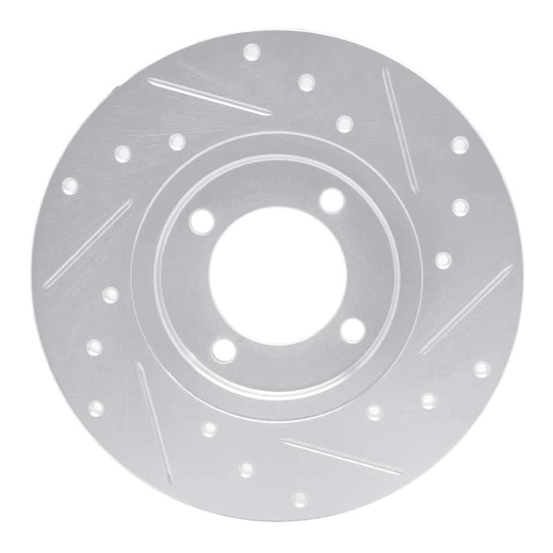 R1 Concepts — R1 70-79 Toyota Carina Front Left Drilled & Slotted Silver Brake Rotor
R1 Brake Rotor Drill - view 5