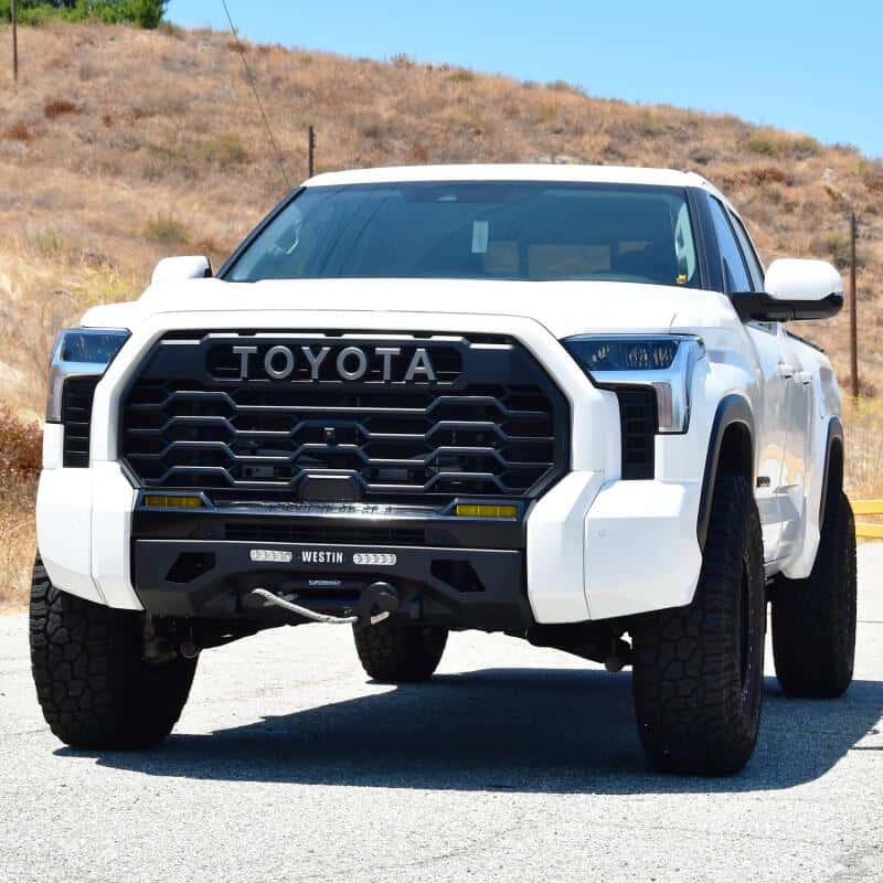 Westin — Westin 22-23 Toyota Tundra Pro-Series Front Bumper - Textured Black - view 9