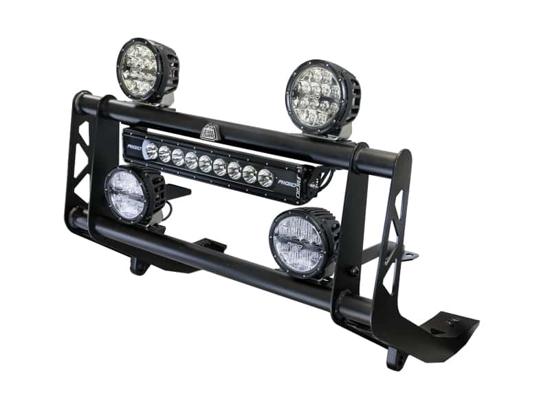 aFe — aFe 2024+ Toyota Land Cruiser (J250) L4 2.4L Terra Guard Bull Bar w/ RIGID Lights
Terra Guard Bull Bar - view 1