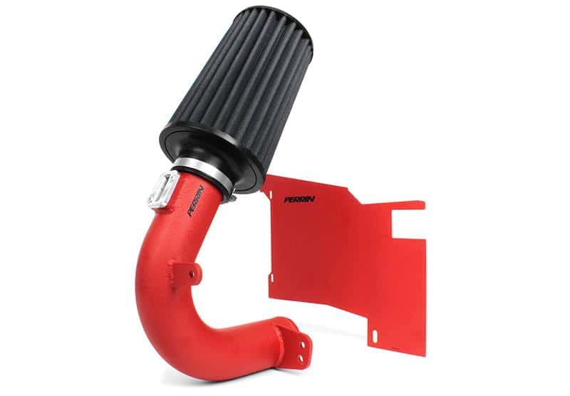 Perrin Performance — PERRIN 15-21 Subaru WRX Cold-Air Intake w/Heatshield - Red - view 5