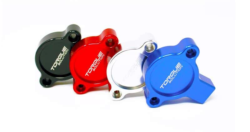 Torque Solution — Torque Solution 15+ Subaru WRX / BRZ / FR-S / GT86 AVCS Cam Sensor Cover - Red - view 3