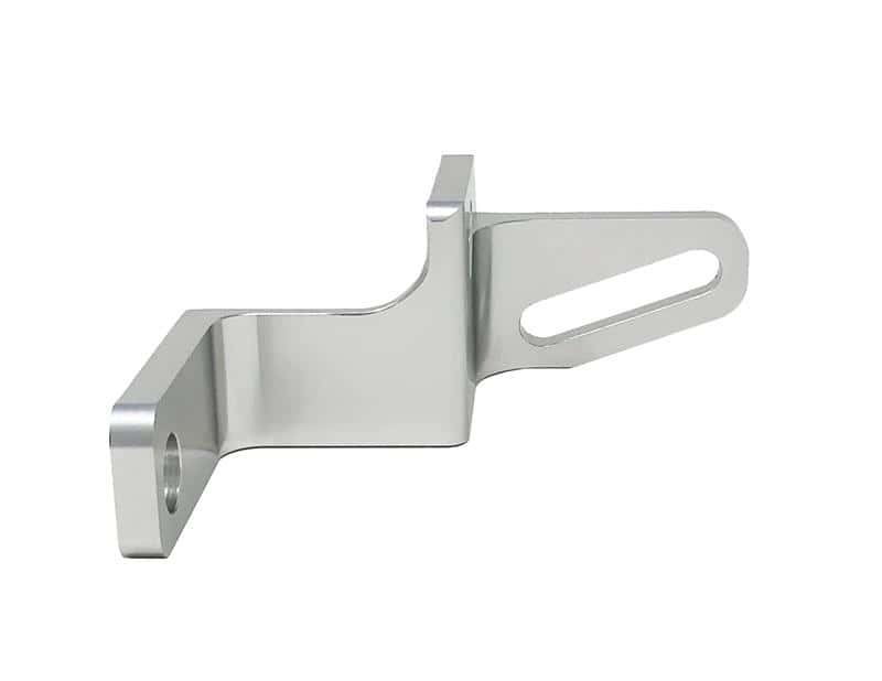 Torque Solution — Torque Solution Reversed Intake Manifold Alternator Relocation Bracket Kit (Silver) 02-14 Subaru WRX - view 4