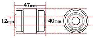 SPC Performance — SPC Performance xAxis Sealed Flex Joint
CROSSAXIS JOINT
XAXIS JOINT - view 2