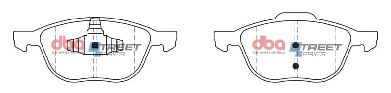 DBA — DBA 13-19 Ford C-Max Energi SEL Street Series Front Brake Pads
Brake Pad - view 2