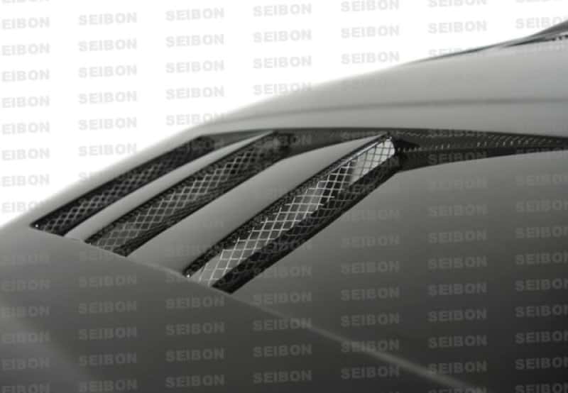 Seibon — Seibon 03-04 Infiniti G35 Sedan TS Carbon Fiber Hood - view 3