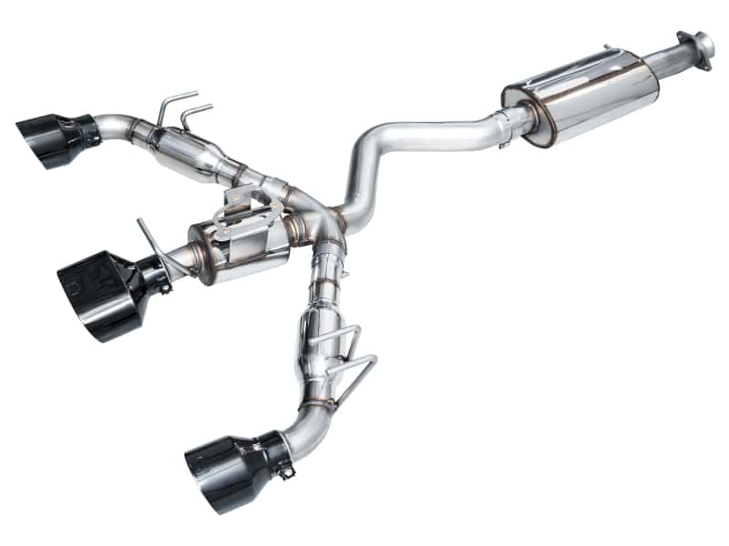 AWE Tuning — AWE Tuning 2023+ Toyota GR Corolla Touring Edition Exhaust - Diamond Black Tips
Touring Catback - view 1
