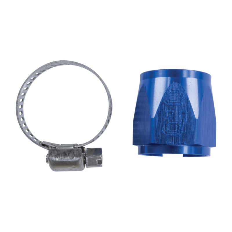 Russell — Russell Performance -10 AN Anodized Blue Tube Seal Hose End For 1/2in Heater Hose
Hose Fitting - view 4