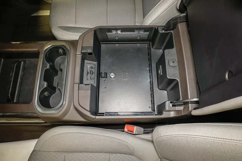 Tuffy Products — Tuffy Console Safe W/ Keyed Lock For Chevrolet Silverado And Gmc Sierra W/ Flow Thru Console
Console Safe - view 9