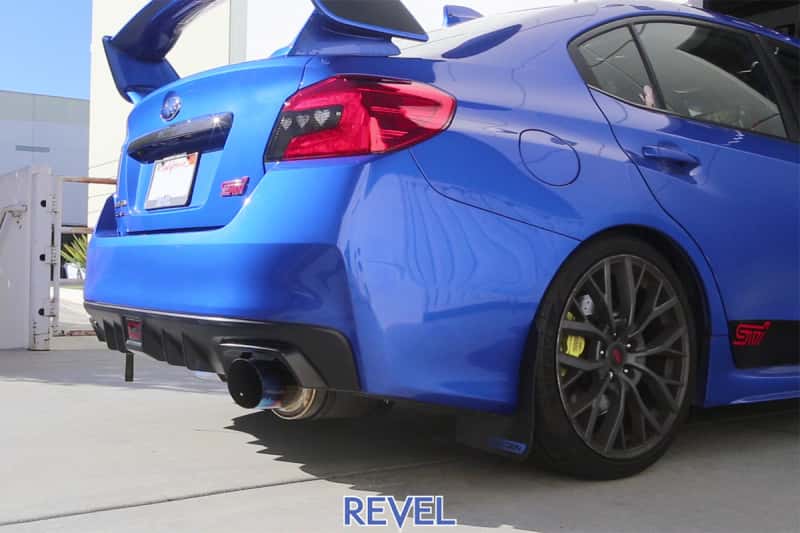 Revel — Revel 15-21 WRX/STi 11-14 WRX STi 08-14 WRX Ultra Ti Titanium Single Exit Catback Exhaust - view 4