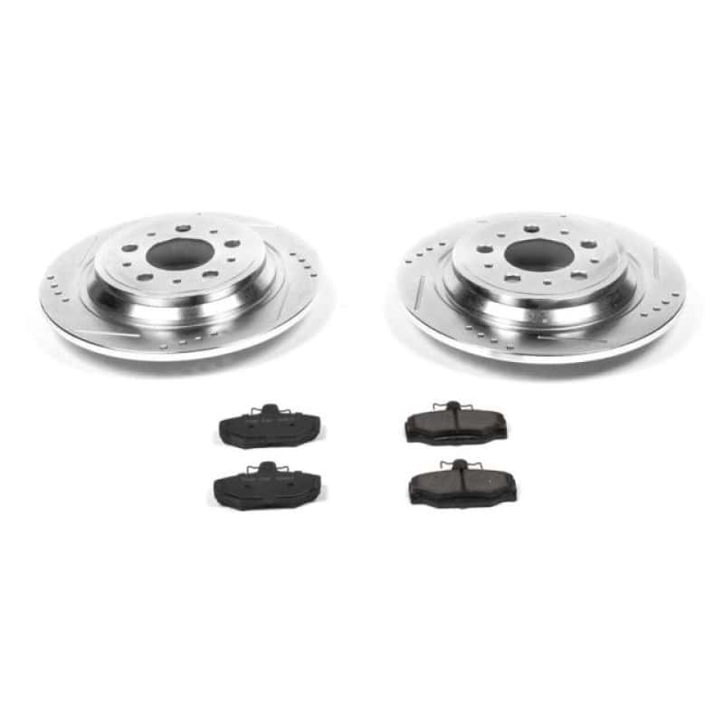 PowerStop — Power Stop 99-00 Volvo S70 Rear Z23 Evolution Sport Brake Kit - view 1