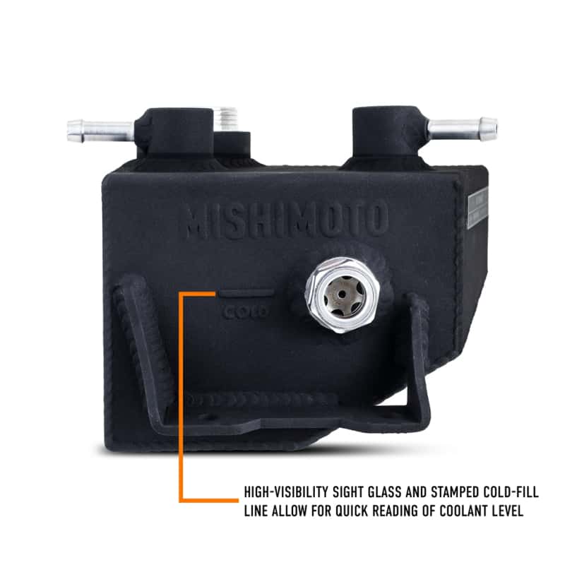 Mishimoto — Mishimoto 2024+ Ford Mustang V8/2.3L EcoBoost Expansion Tank - Black
Coolant Reservoir - view 2
