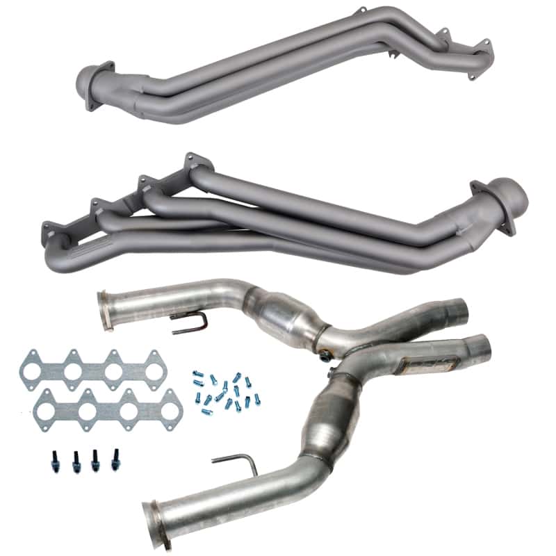 BBK — BBK 05-10 Ford Mustang GT 1 5/8 Long Tube Headers w/High Flow Catted X-Pipe (Ti Ceramic)
Exhaust Header
Exhaust Kit - view 1