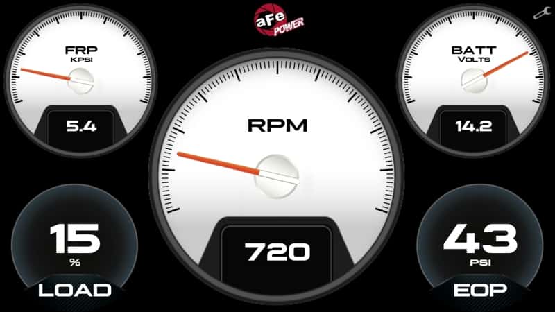 aFe — aFe AGD Advanced Gauge Display Digital 5.5in Monitor 08-18 Dodge/RAM/Ford/GM Diesel Trucks
Display Monitor - view 9