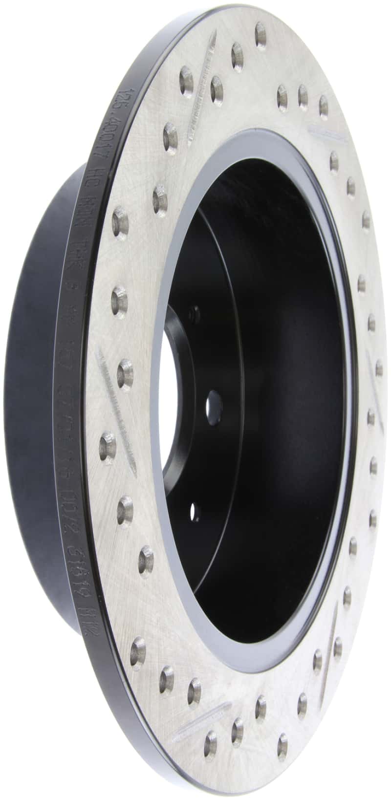 Stoptech — StopTech 90-96 Acura Integra / 97-01 Integra (Exc. Type R) Slotted & Drilled Left Rear Rotor
Disc Brake Rotor
Slot/Drill Rotor - view 1