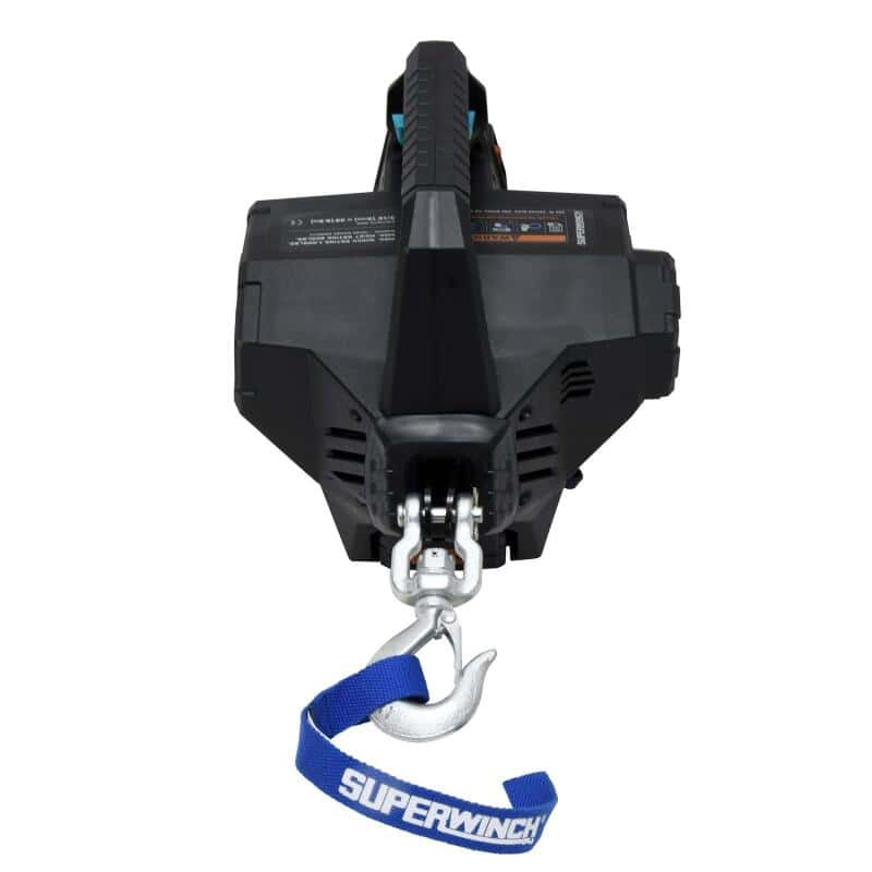 Superwinch — Superwinch Hand Hauler 1000 Winch 24 VDC 1000 lbs Line Pull Soft Shackle Rope End Safely - view 9