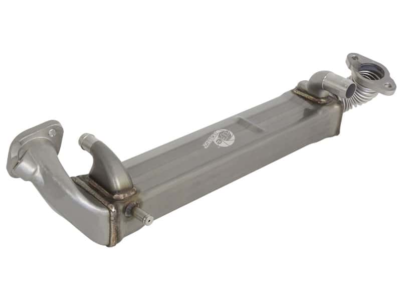 aFe — aFe Power BladeRunner EGR Cooler Vertical 08-10 Ford Diesel Trucks V8-6.4L (td)
Vertical EGR Cooler - view 2