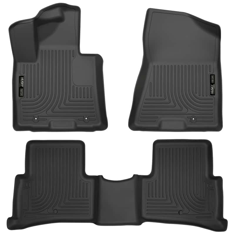 Husky Liners — Husky Liners 2017 Kia Sportage Weatherbeater Front and Second Row Black Floor Liners
Floor Liners - view 1