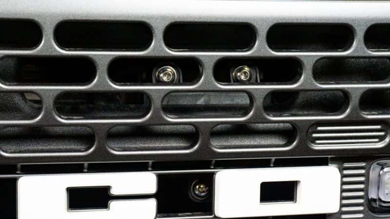 DV8 Offroad — DV8 Offroad 2021+ Ford Bronco Adaptive Cruise Control Relocation Bracket - view 3