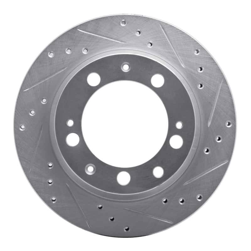 R1 Concepts — R1 87-89 Porsche 944 Except Turbo Rear Right Drilled & Slotted Silver Brake Rotor
R1 Brake Rotor Drill - view 1